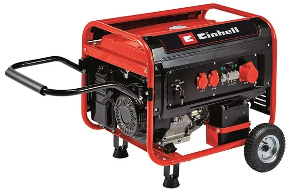Générateur à essence Einhell TC-PG 65/E5 avec 2x230 volts et 1x400 volts