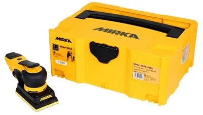 Mirka DEOS Ponceuse 81x133mm Orbite 3,0 Coffret