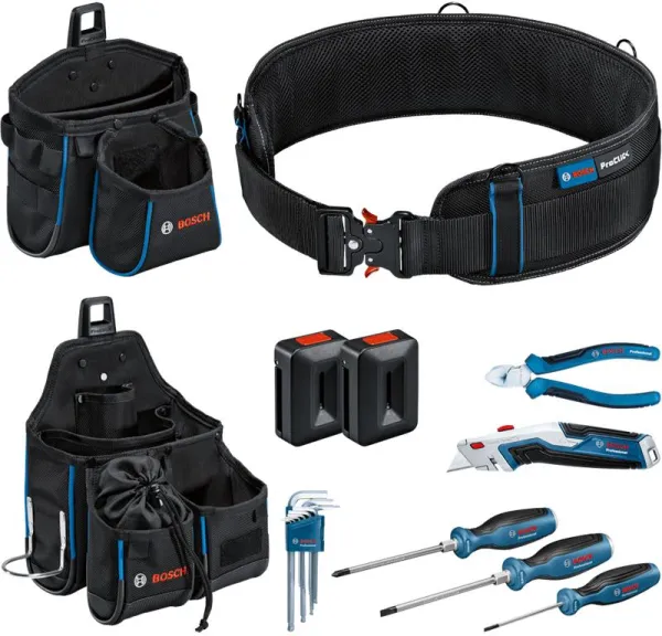 Ceinture à outils et ensemble d’outils à main Bosch